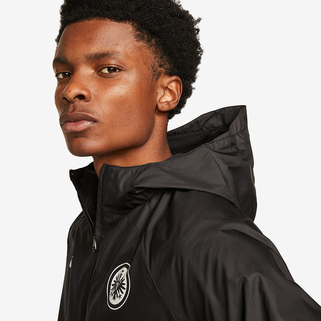 Nike Eintracht Frankfurt 22/23 AWF Jacket - Black/White - Mens Replica