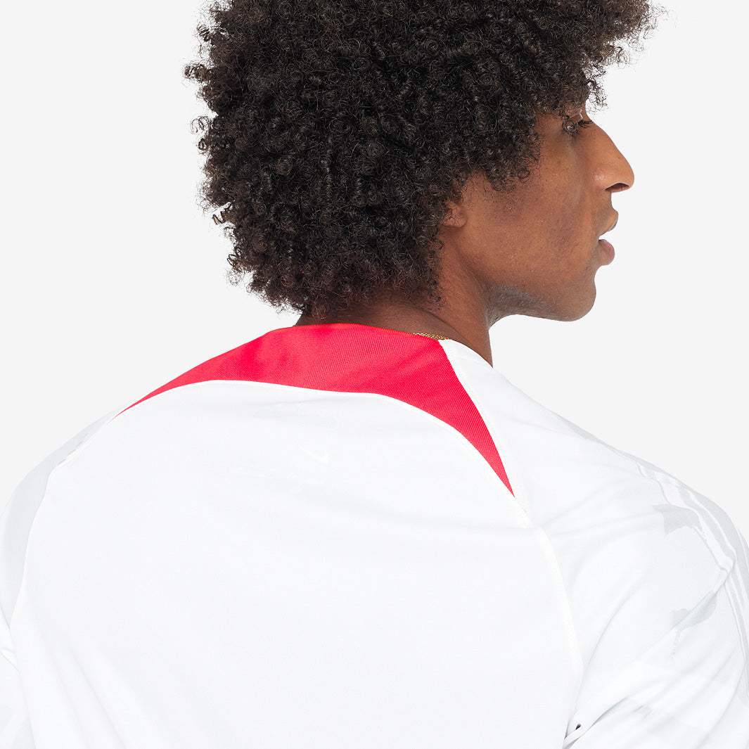 Nike RB Leipzig 22/23 Home Stadium SS Shirt - White/Global Red