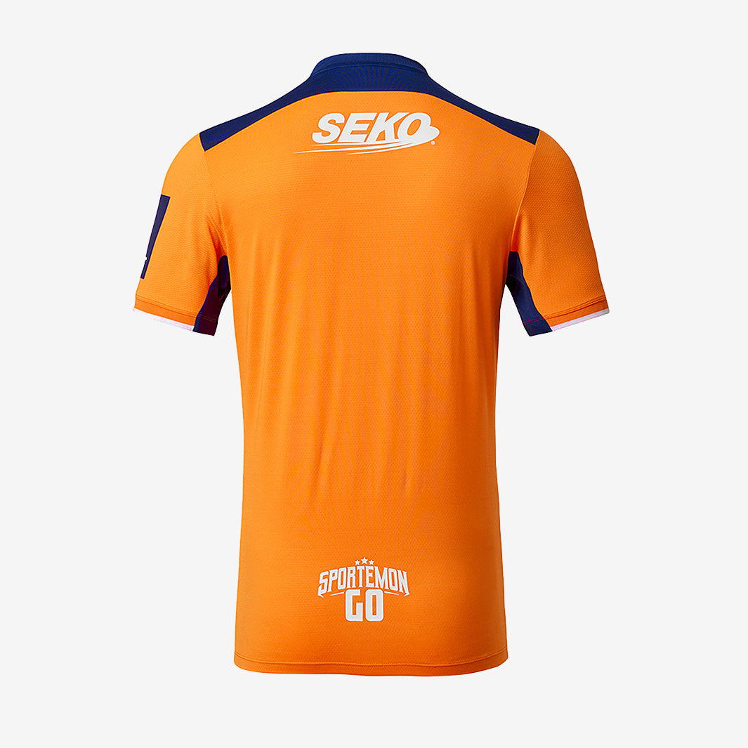 RANGERS 22/23 3rd Shirt Castoreレンジャーズ Castore Rangers 22/23 Pro Third Shirt - Orange/Navy - Mens Replica