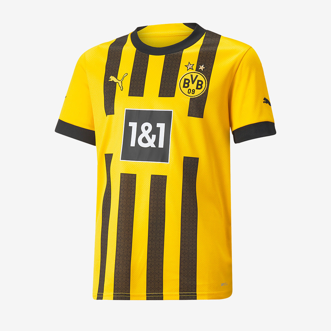 Borussia Dortmund 22 23 Home Shirt Sponsor