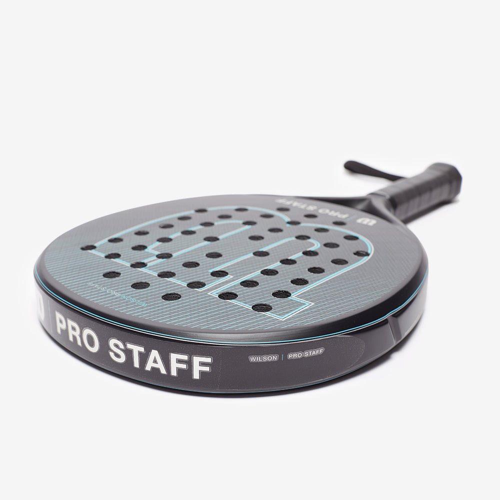 Wilson Pro Staff V2 Padel - Black/Teal - Adult Padel Rackets