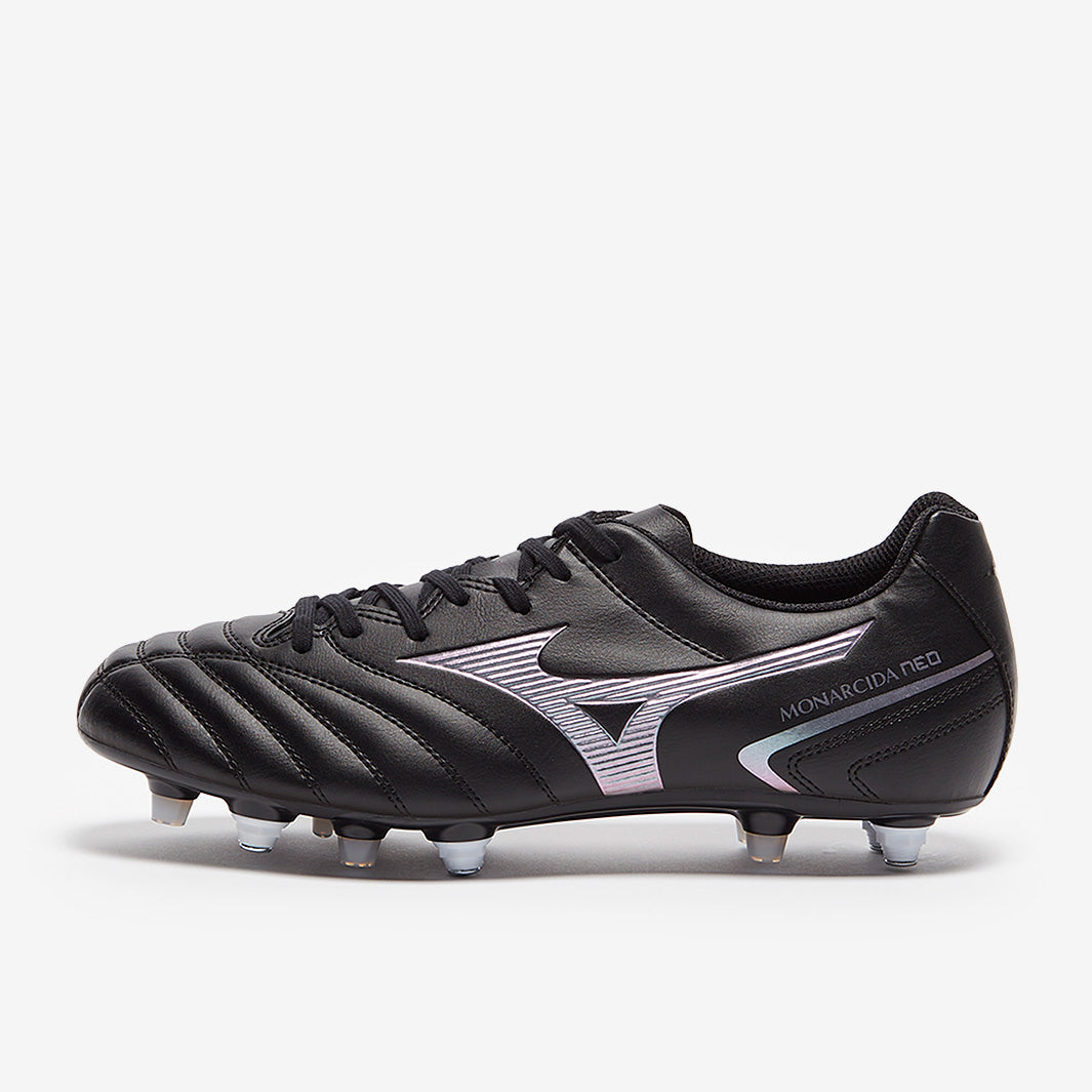 Mizuno Monarcida Neo II Select Mix SG - Black/Iridescent - Mens Boots