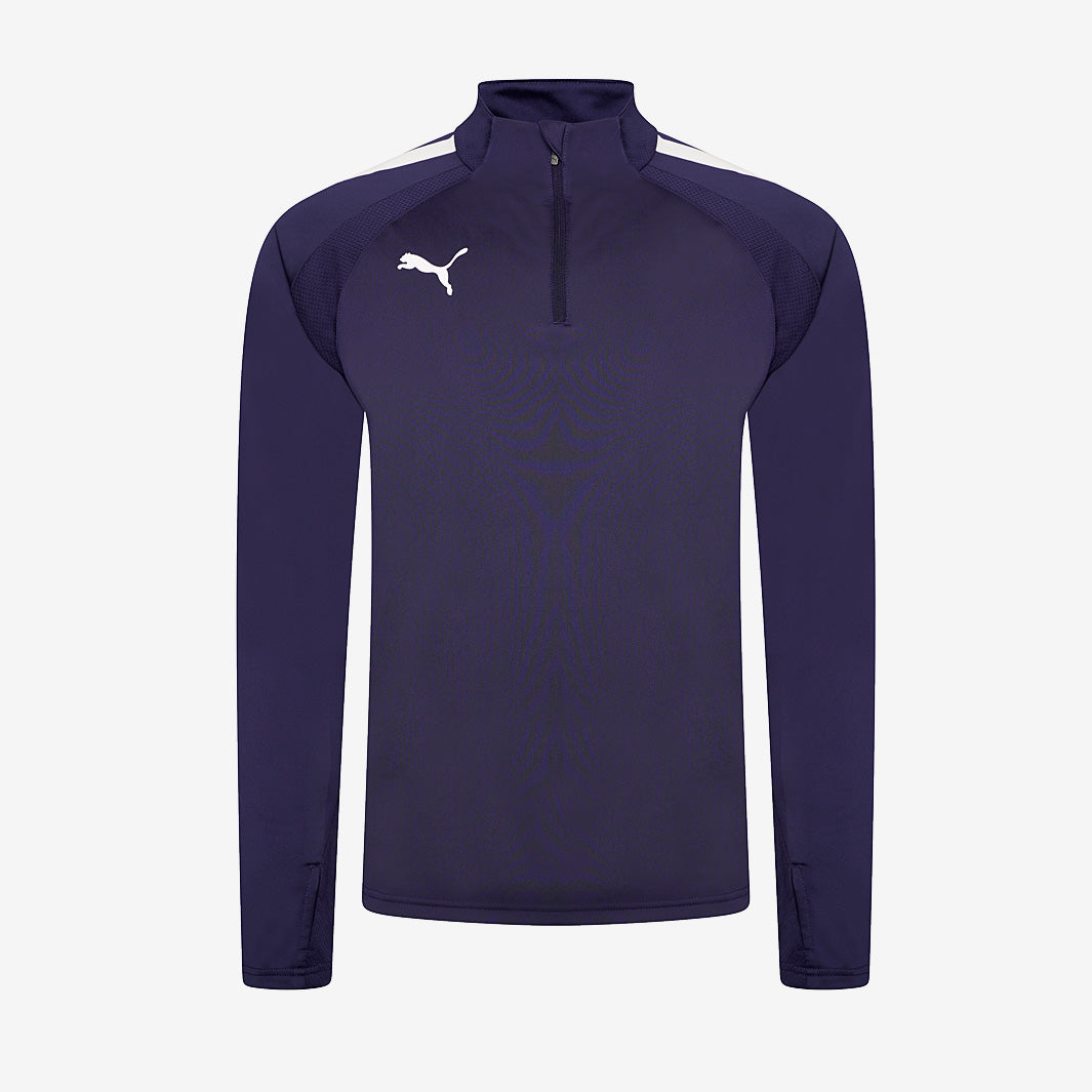 Puma Junior Team Liga 1/4 Zip Training Top - Electric Blue