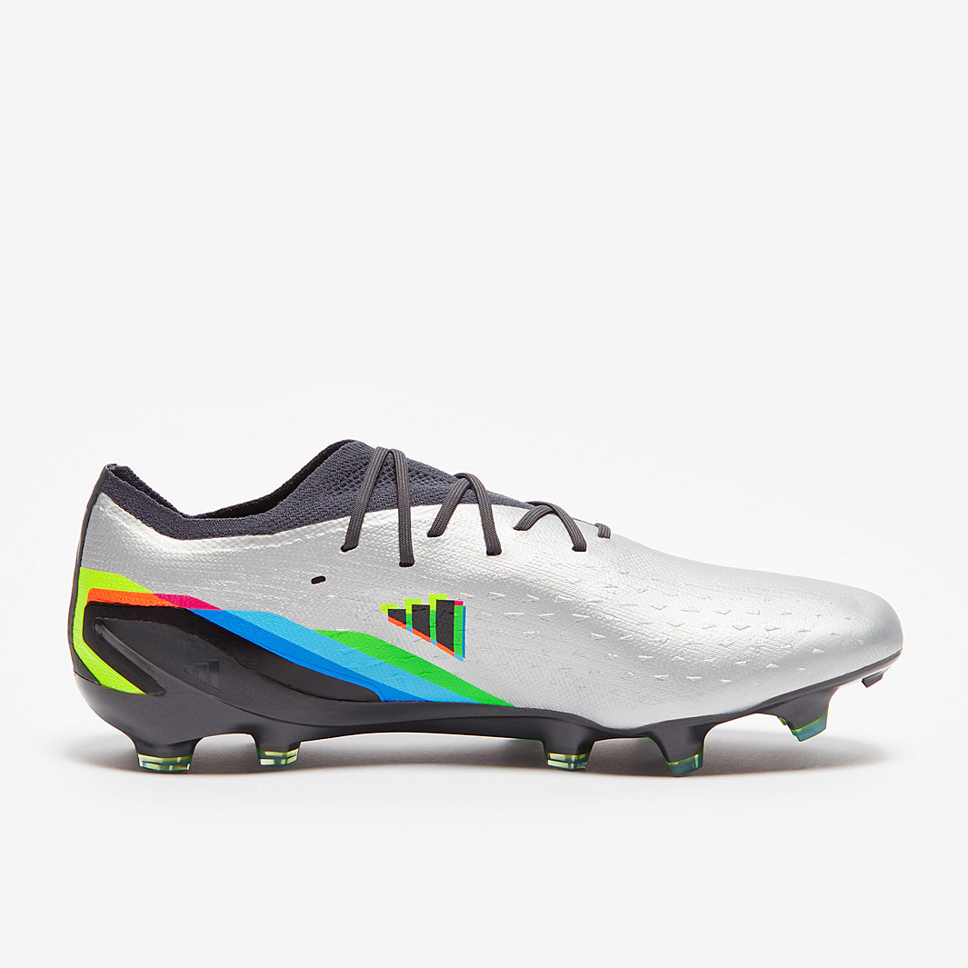 adidas X Speedportal.1 FG - Silver Metallic/Core Black/Solar