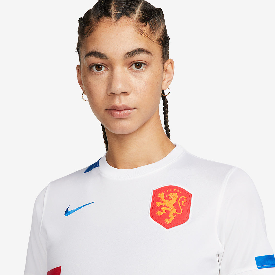 Nike Netherlands 2022 Womens Away Dri-Fit Stadium Shirt SS