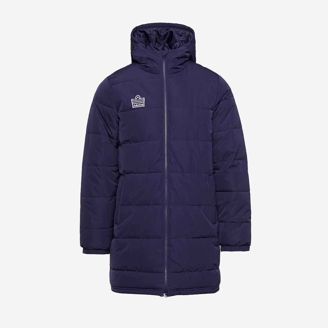 Admiral Volt Manager Coat - Navy - Mens Football Teamwear