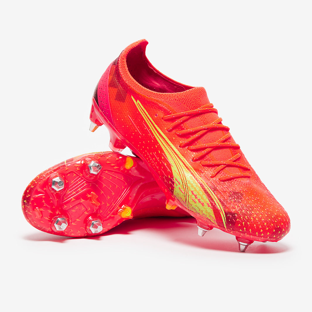Puma Ultra Ultimate MX SG - Fiery Coral/Fizzy Light/Puma Black