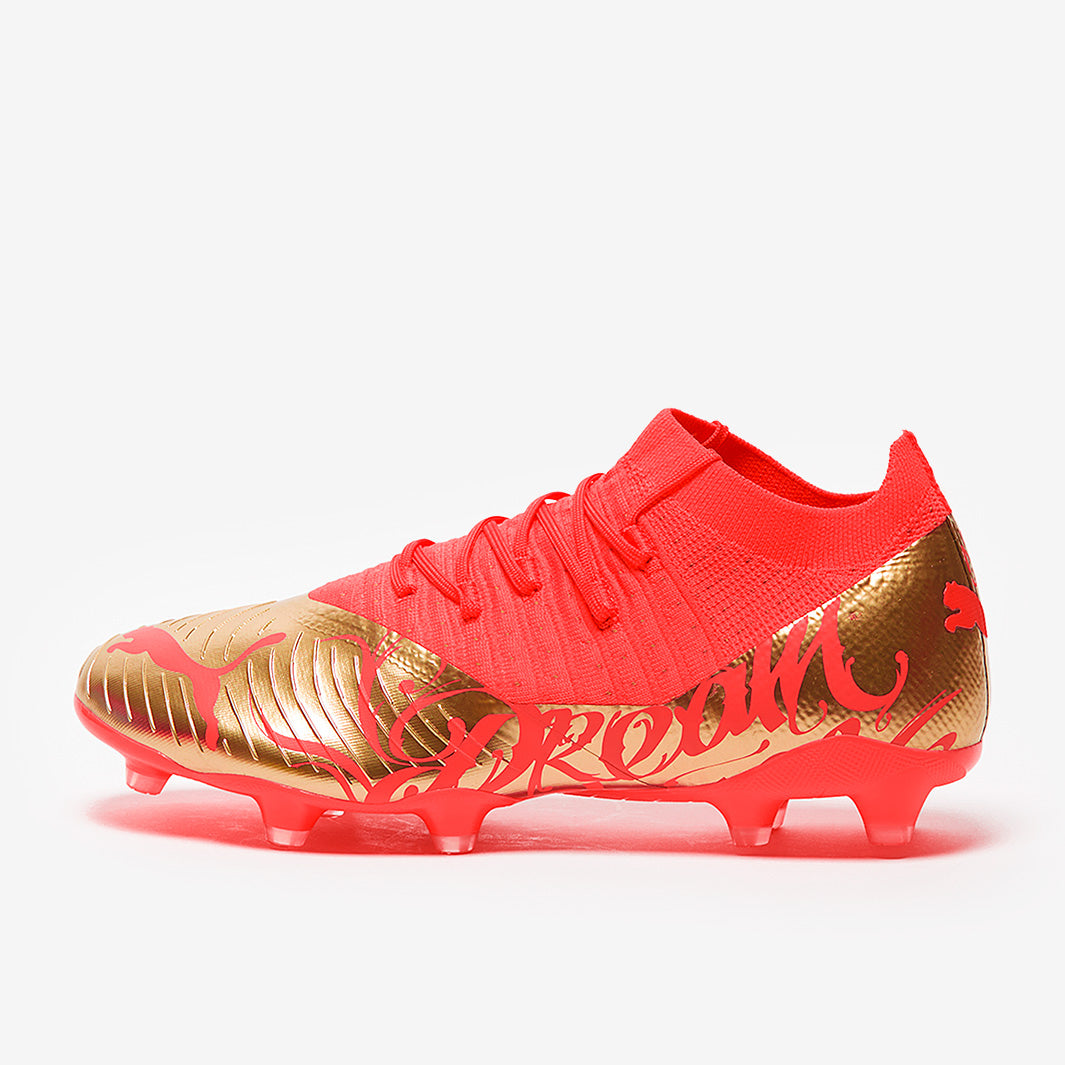 Puma Future Z 3.4 Neymar Jr FG/AG - Fiery Coral/Gold - Mens Boots