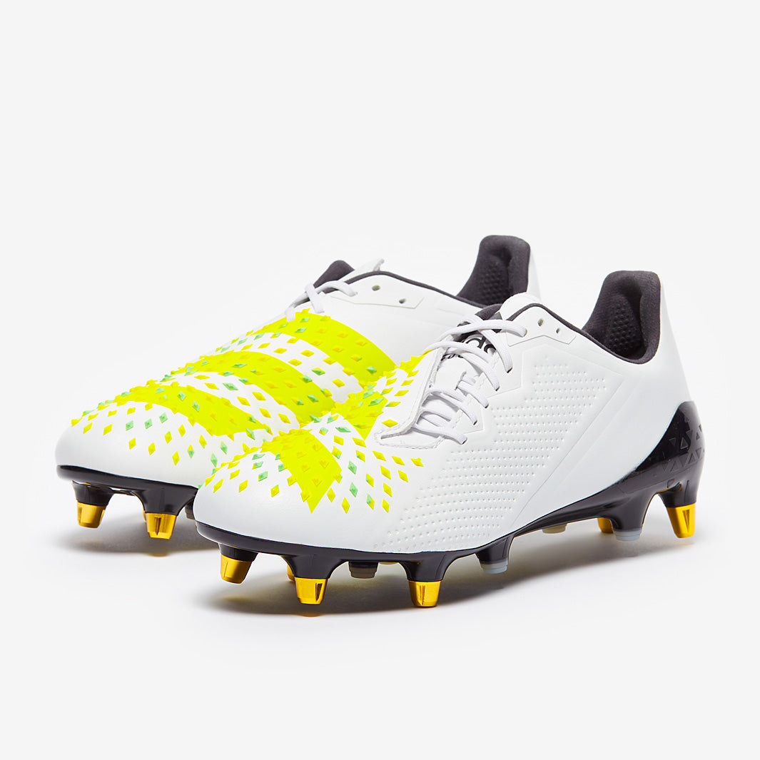 adidas Predator Malice SG - White/Beam Yellow/Core Black - Mens Boots