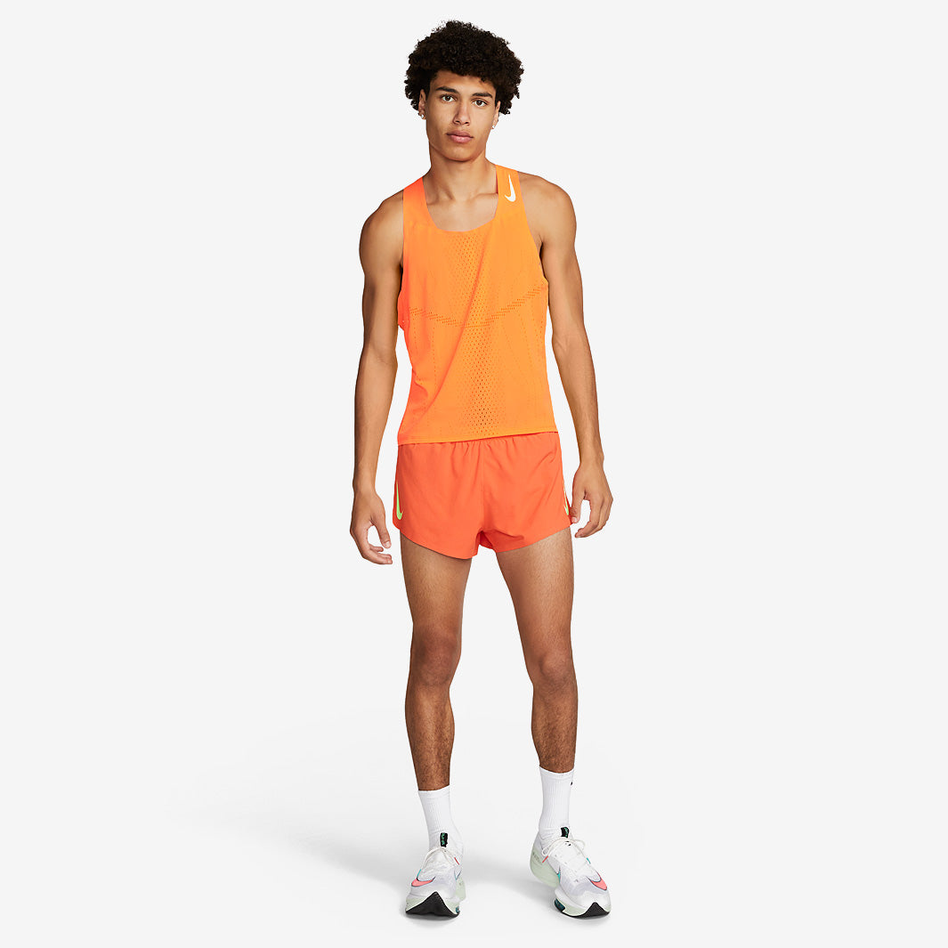 Nike Dri-FIT ADV Aeroswift Racing Singlet - Total Orange/Ghost