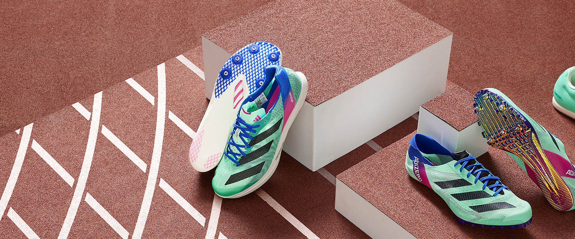 adidas adizero Avanti Tyo - Pulse Mint/Core Black/Lucid Blue