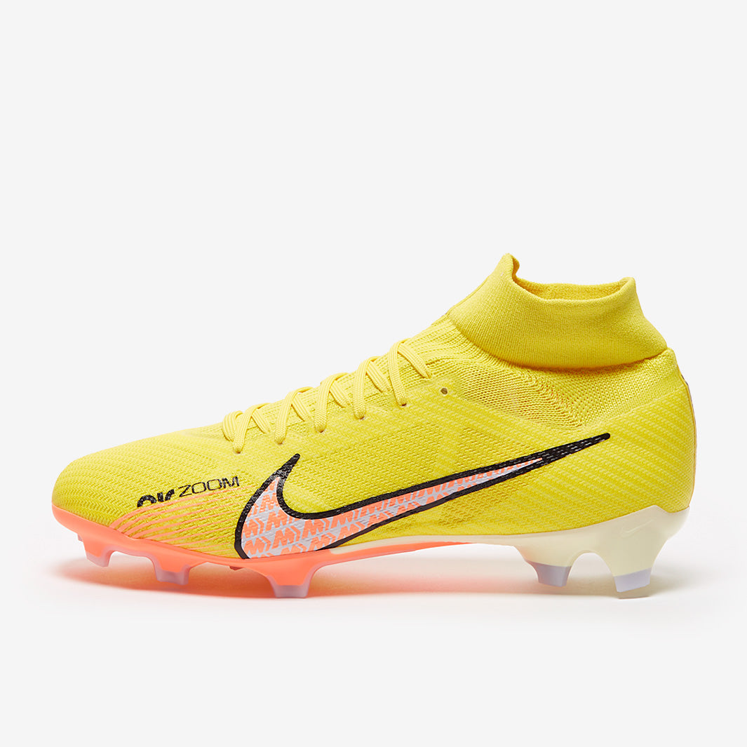 Nike Air Zoom Mercurial Superfly IX Pro FG - Yellow Strike/Sunset