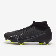 Nike Air Zoom Mercurial Superfly IX Academy FG/MG - Black/Dk Smoke Grey/Summit White/Volt