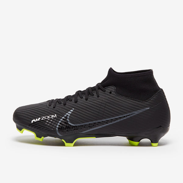 Nike Air Zoom Mercurial Superfly IX Academy FG/MG - Black/Dk Smoke Grey/Summit White/Volt