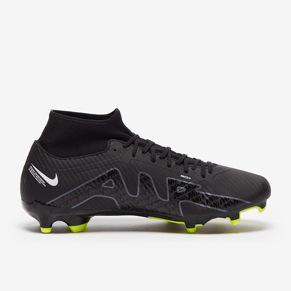 Nike Air Zoom Mercurial Superfly IX Academy FG/MG - Black/Dk Smoke Grey/Summit White/Volt