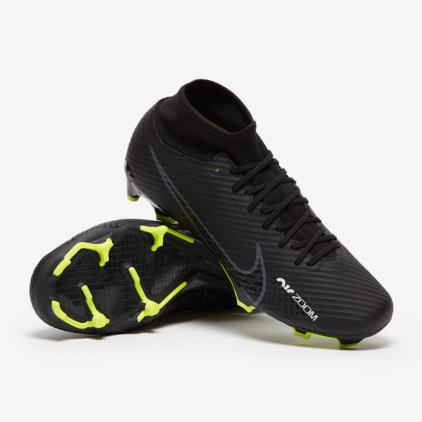 Nike Air Zoom Mercurial Superfly IX Academy FG/MG - Black/Dk Smoke Grey/Summit White/Volt