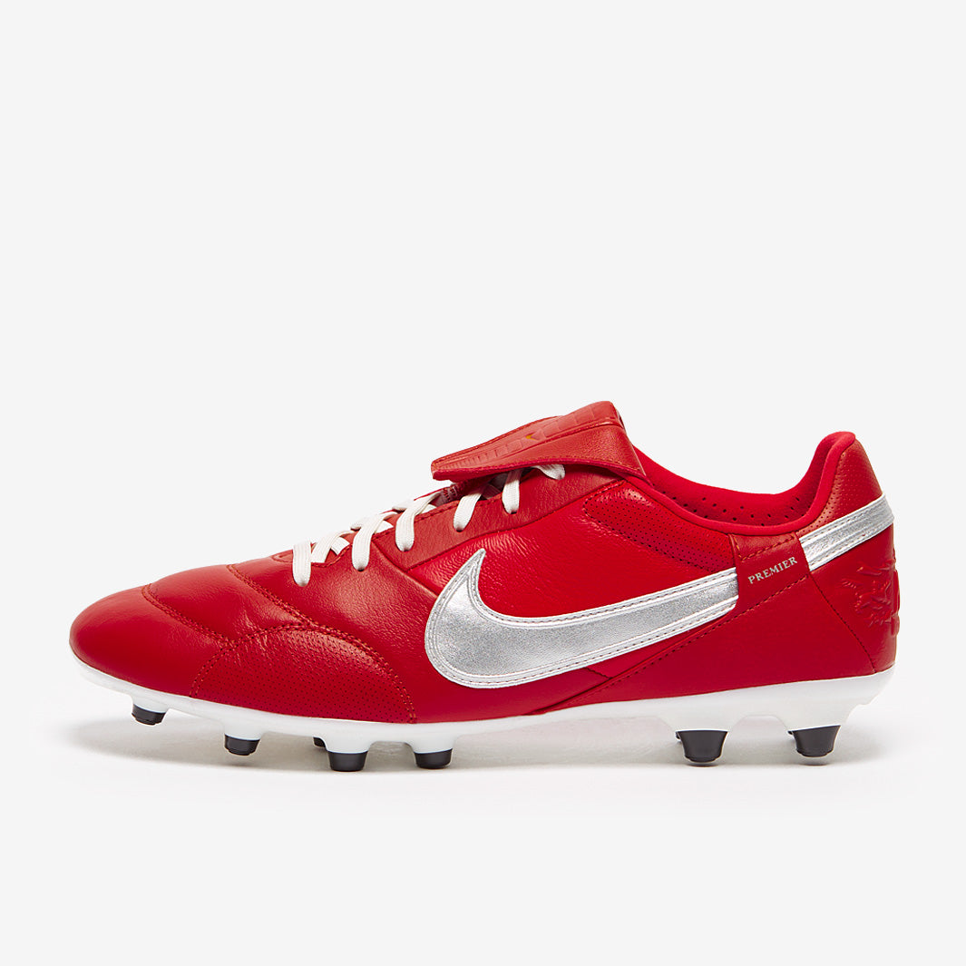 Nike The Premier III FG - Cinnabar/Metallic Silver/University Red