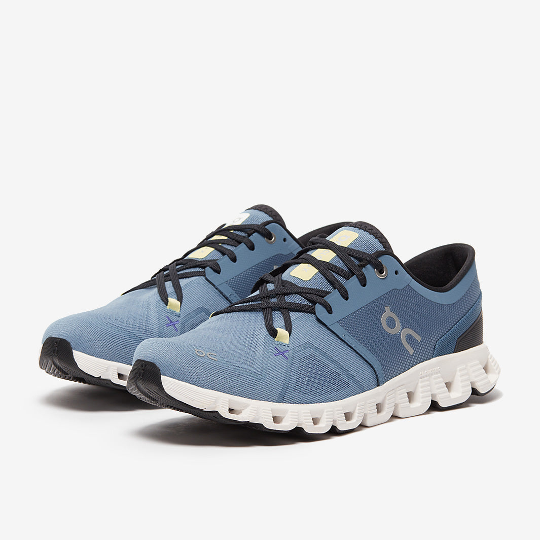 On Cloud X3 - Pewter/White - Mens Shoes
