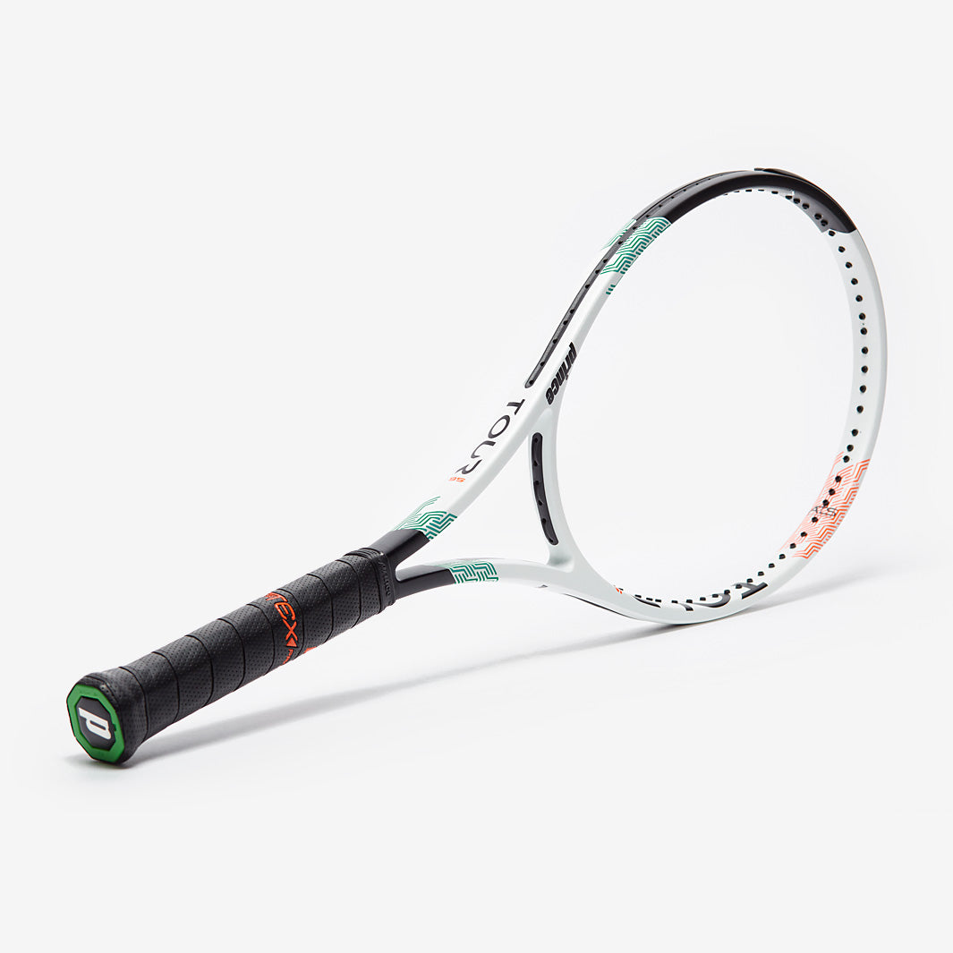 Prince Tour 95 (320g) Unstrung - White/Orange - Mens Rackets