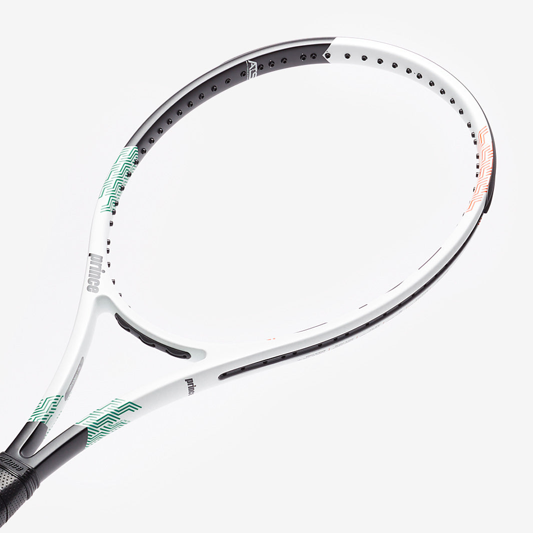 White Prince Racket Prince Tour 95 (320g) Unstrung - White/Orange - Mens Rackets