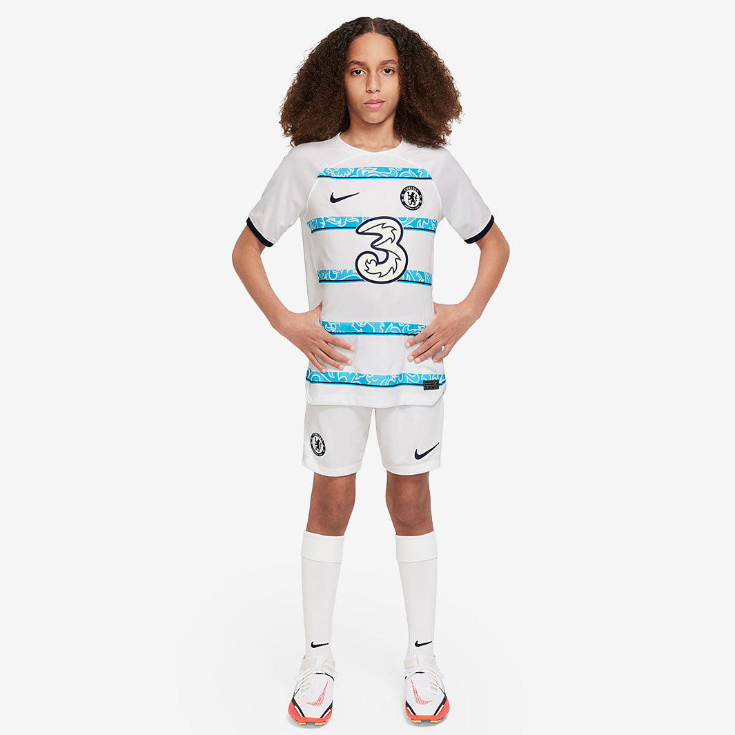 Nike Chelsea 22/23 Kids Dri-Fit SS Away Shirt