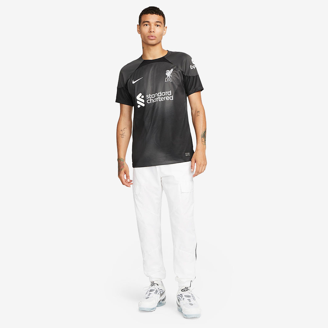 Nike Liverpool FC 22/23 Dri-Fit GK Stadium SS Shirt - Anthracite