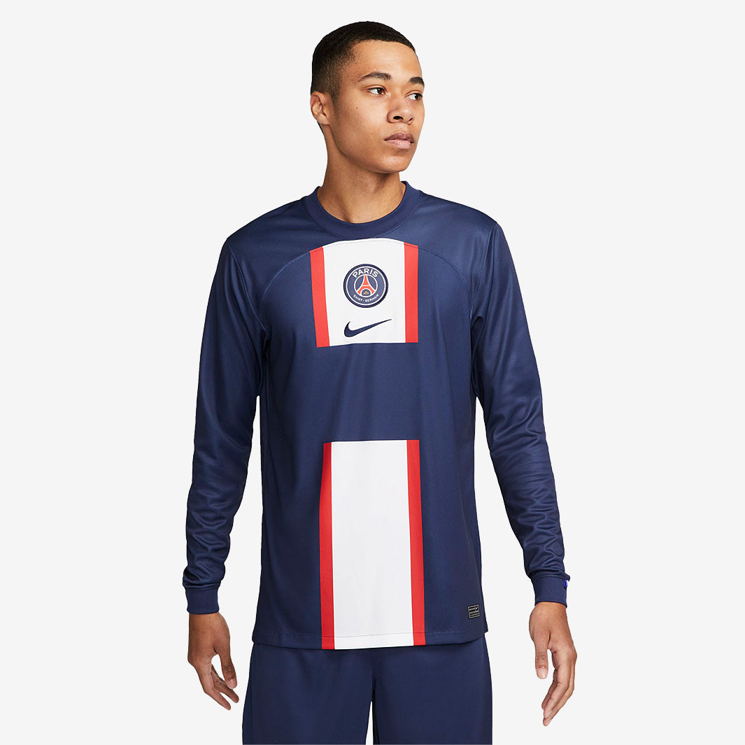 Nike Paris Saint Germain 22/23 Dri-Fit Stadium LS Home Shirt