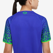 Nike Brazil 2023 Kids Dri-Fit SS Away Shirt