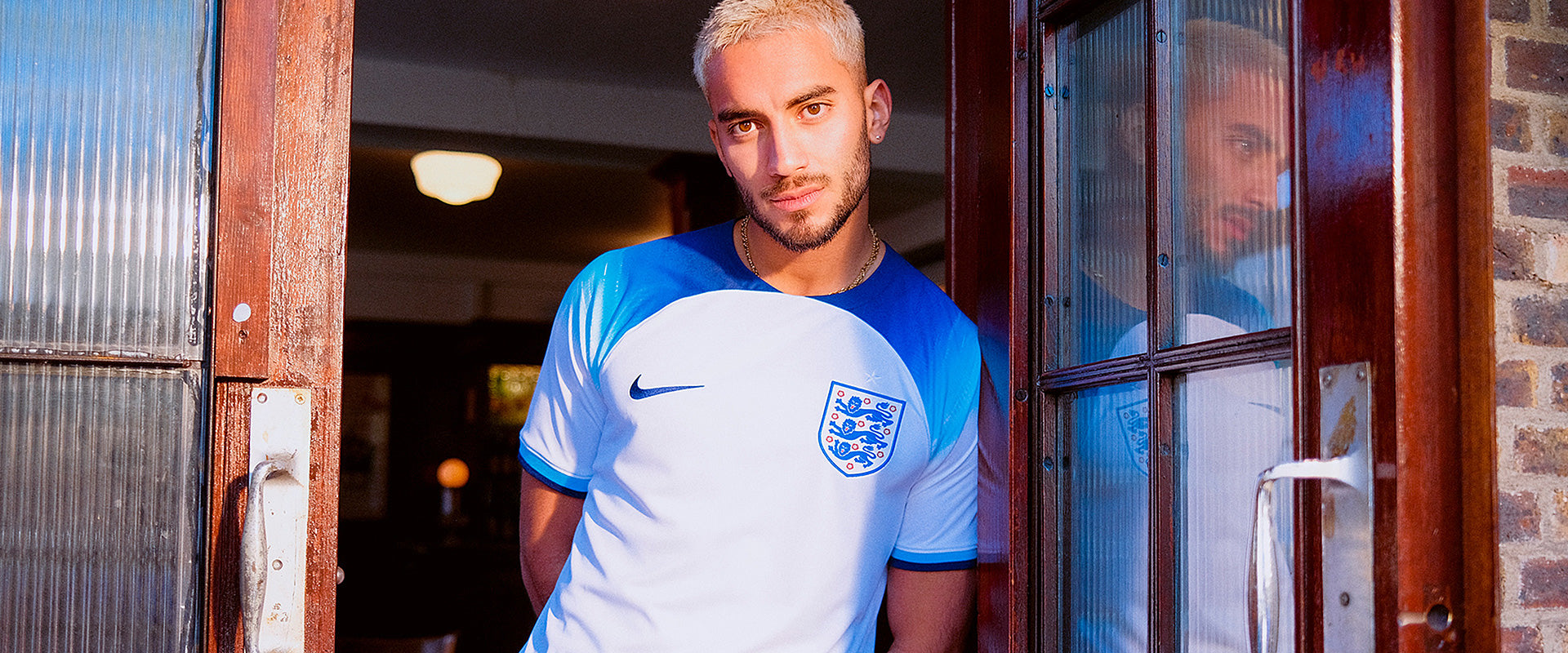 Nike England 2023 Dri-Fit SS Home Shirt