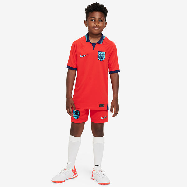 Nike England 2023 Kids Dri-Fit SS Away Shirt