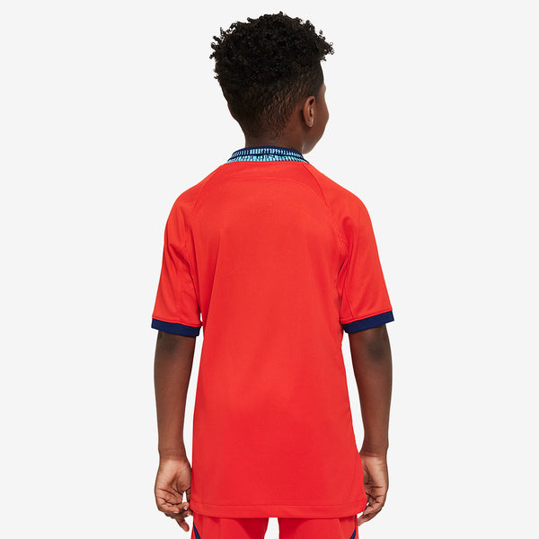 Nike England 2023 Kids Dri-Fit SS Away Shirt