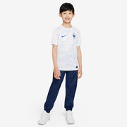 Nike France Kids 2023 Dri-Fit SS Away Shirt