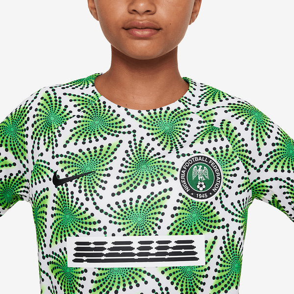 Nike Nigeria 2023 Kids Academy Pro SS Pre Match Top
