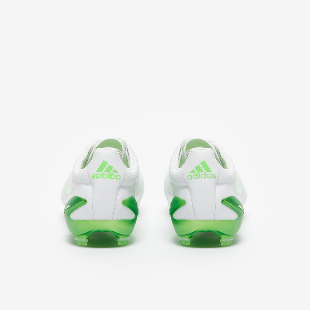 adidas X 99 Speedportal Leather .1 FG - Ftwr White/Solar Green