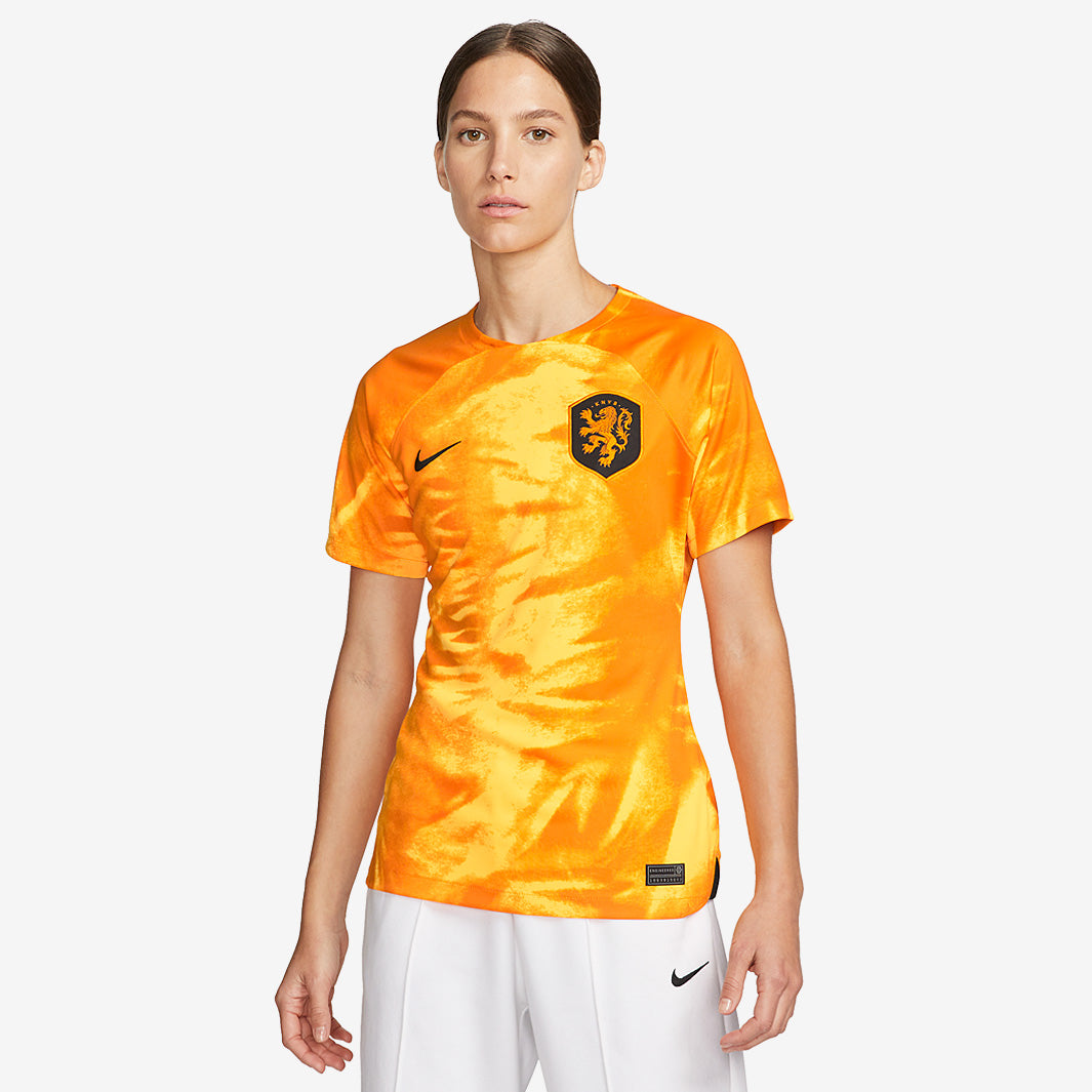 Nike Netherlands 2023 Womens Dri-Fit Stadium SS Home Shirt