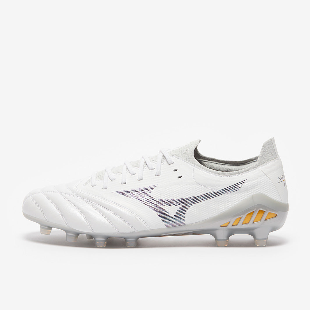 Mizuno Morelia Professional Model ホワイト Mizuno Morelia III BETA Elite FG - White/Grey - Mens Boots