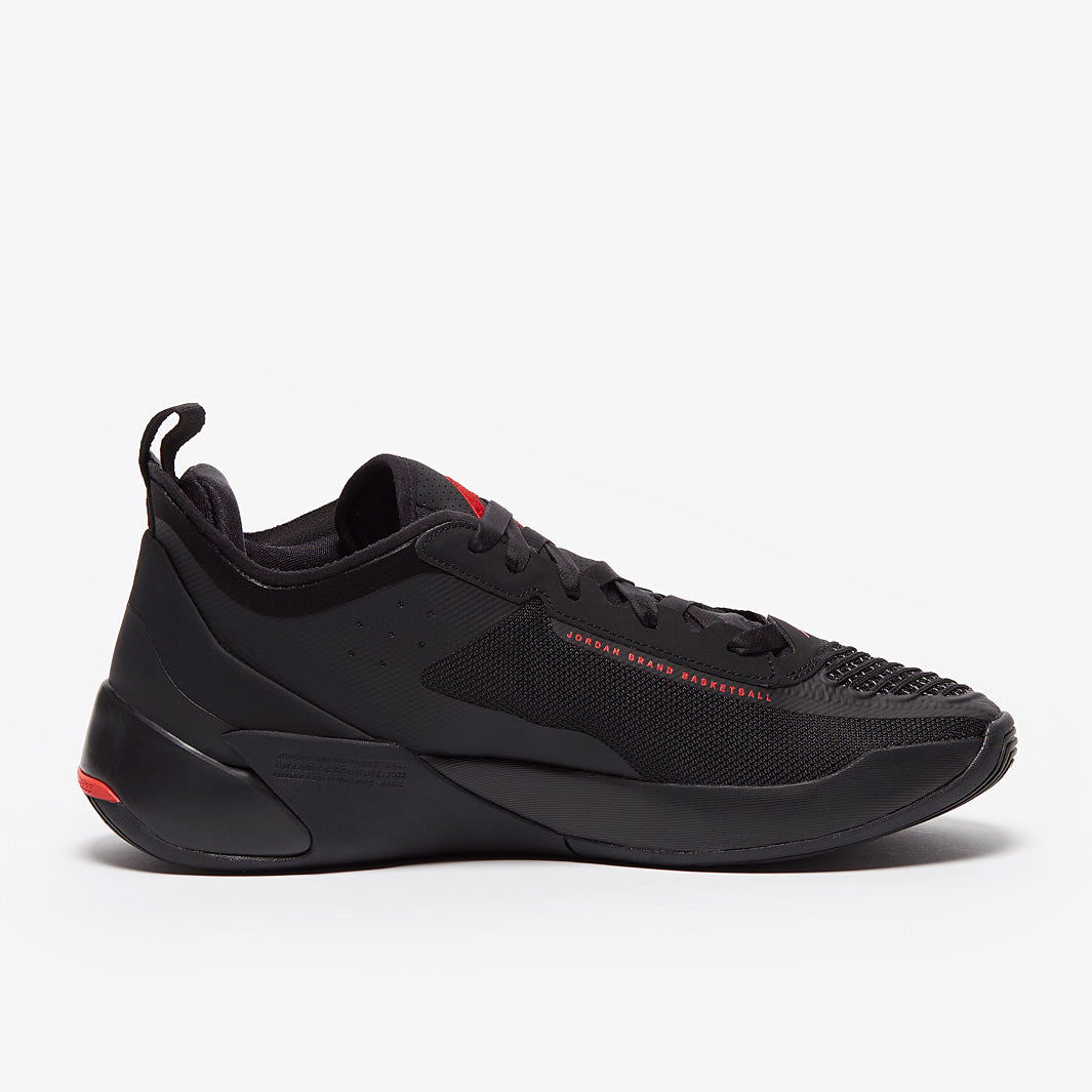 Jordan Luka 1 - Black/University Red/Dark Grey - Mens Shoes