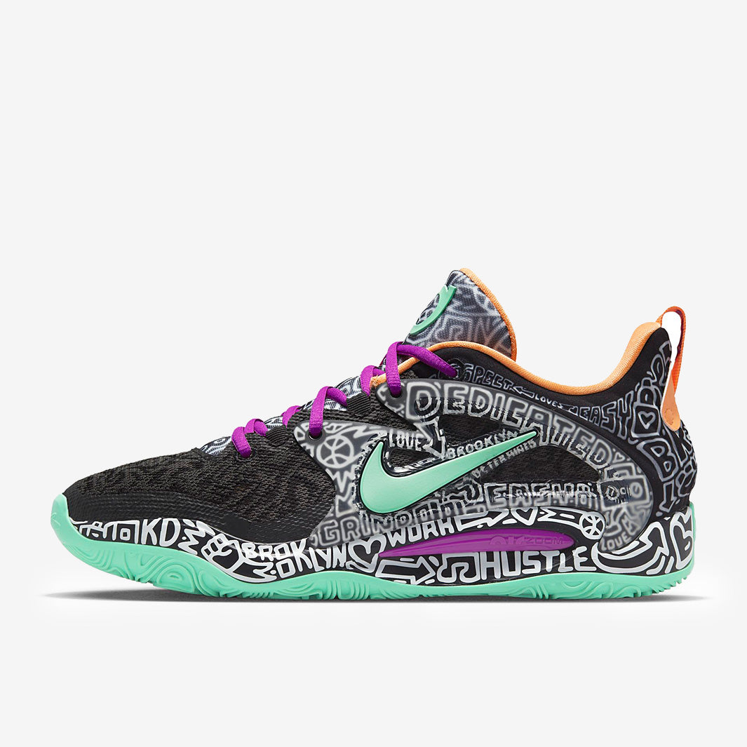 Nike KD15 - Wolf Grey/Light Crimson/Hyper Royal - Mens Shoes