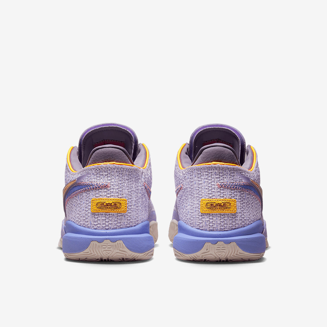 Nike LeBron XX - Violet Frost/Metallic Gold/Purple Pulse - Mens Shoes