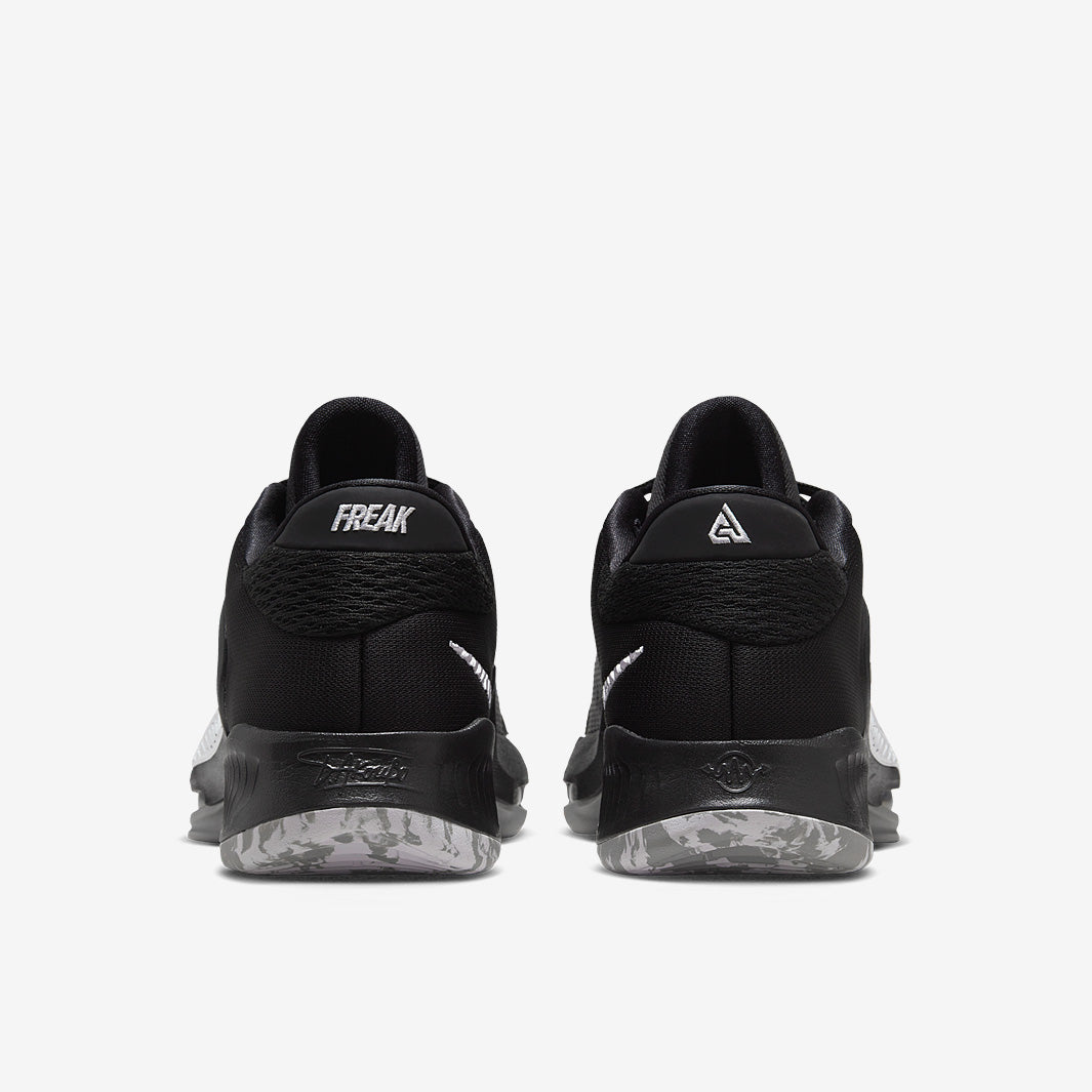 Nike Zoom Freak 4 - Black/White/Light Smoke Grey - Mens Shoes