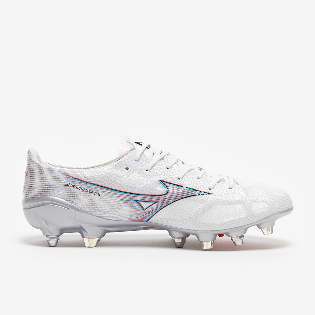 Mizuno Alpha Made In Japan SG Mix - White/Ignition Red/801 C