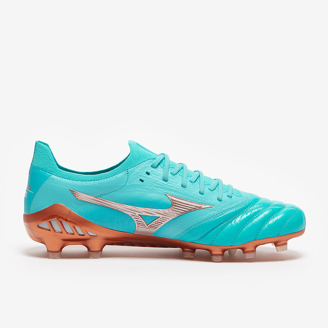 Mizuno Morelia Neo III Beta Made In Japan FG - Blue Curacao/Galaxy