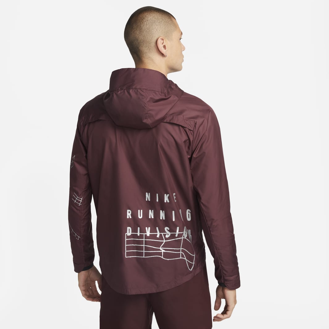 Nike Storm-FIT Run Division Flash Jacket - Burgundy Crush