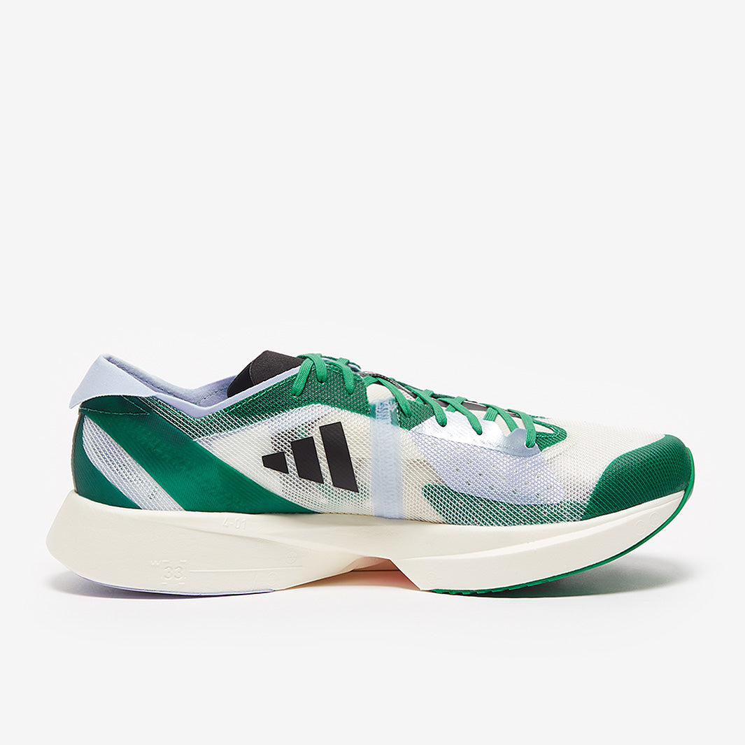 adidas adizero Takumi Sen 9 - White Tint/Core Black/Court Green
