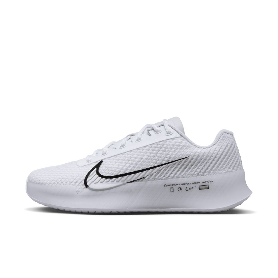 Nike Womens Zoom Vapor 11 - White/Black-Summit White - Womens Shoes