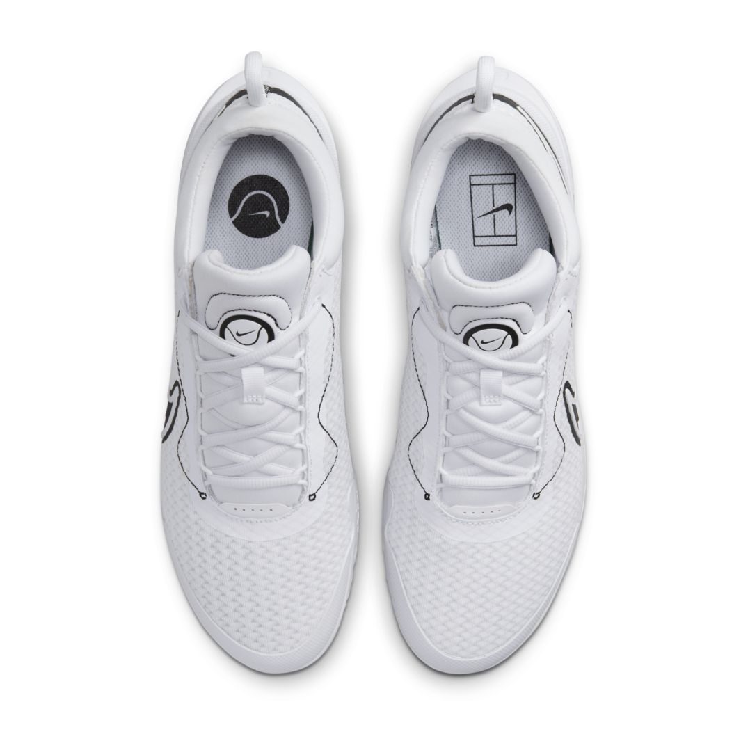 Nike Court Zoom Pro - White/Black - Mens Shoes