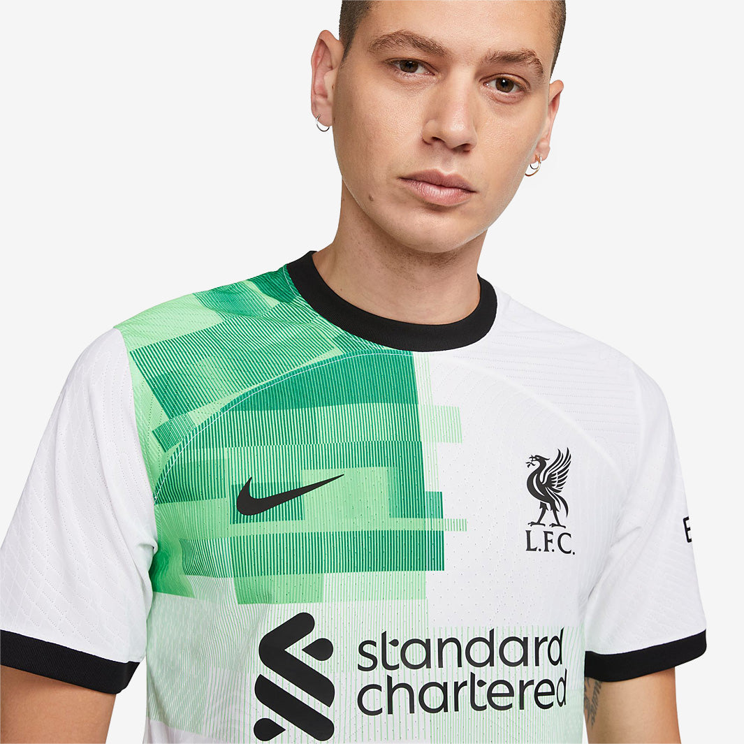 Nike Liverpool FC 23/24 Away Dri-Fit Advance Match Shirt-White