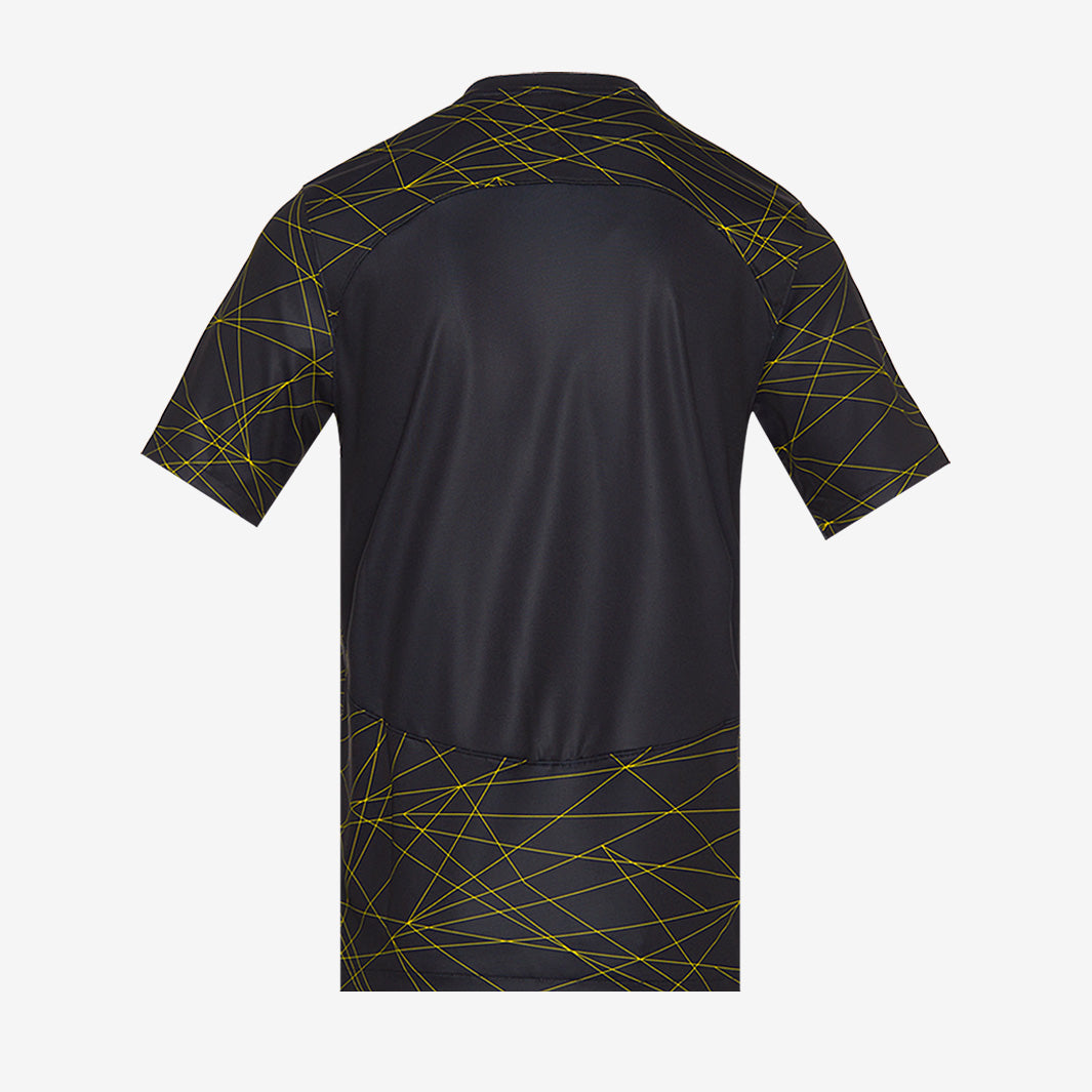 Jordan PSG 23/24 4th Dri-Fit Stadium SS Shirt-Black/Tour Yellow