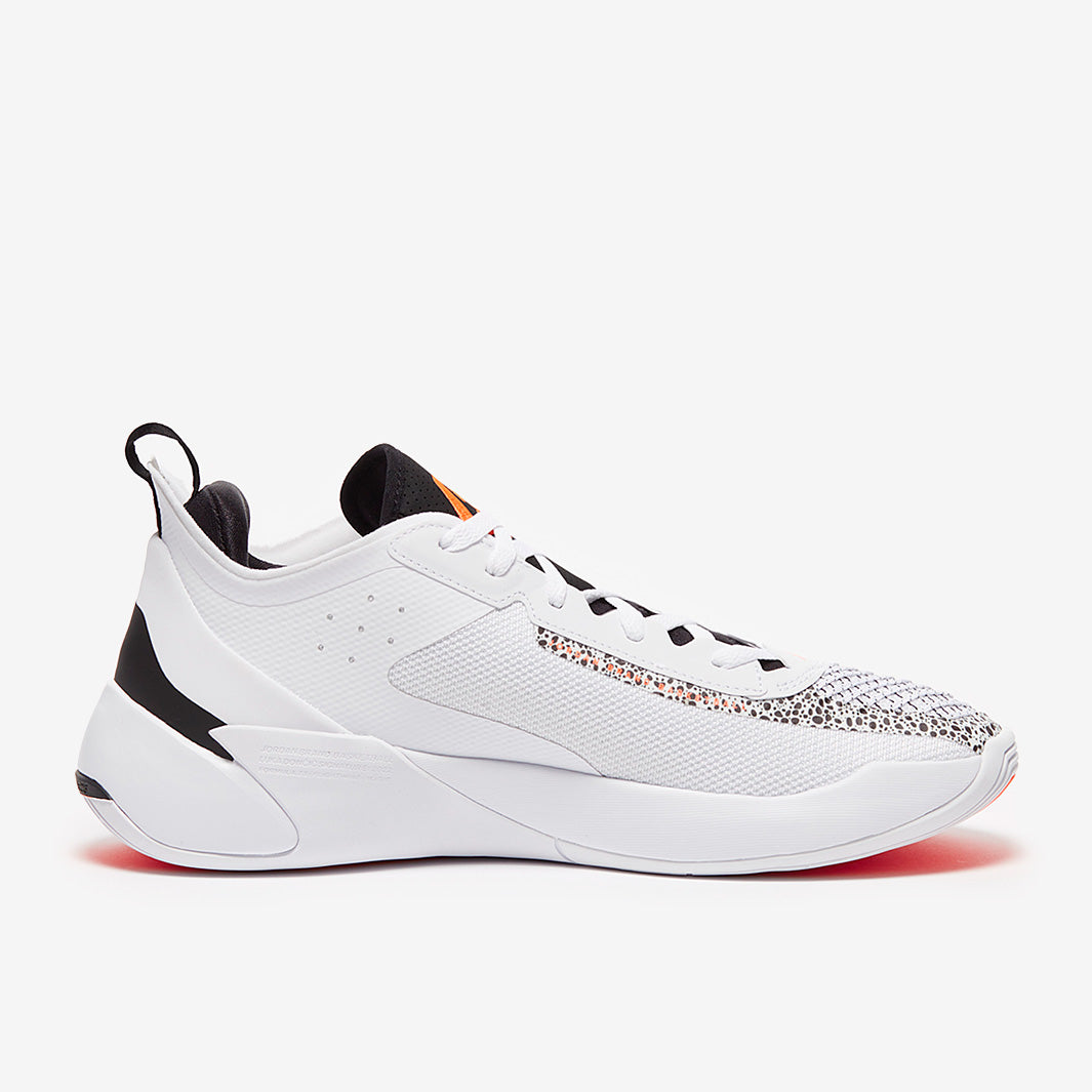 Jordan Luka 1 - White/Total Orange/Black - Mens Shoes