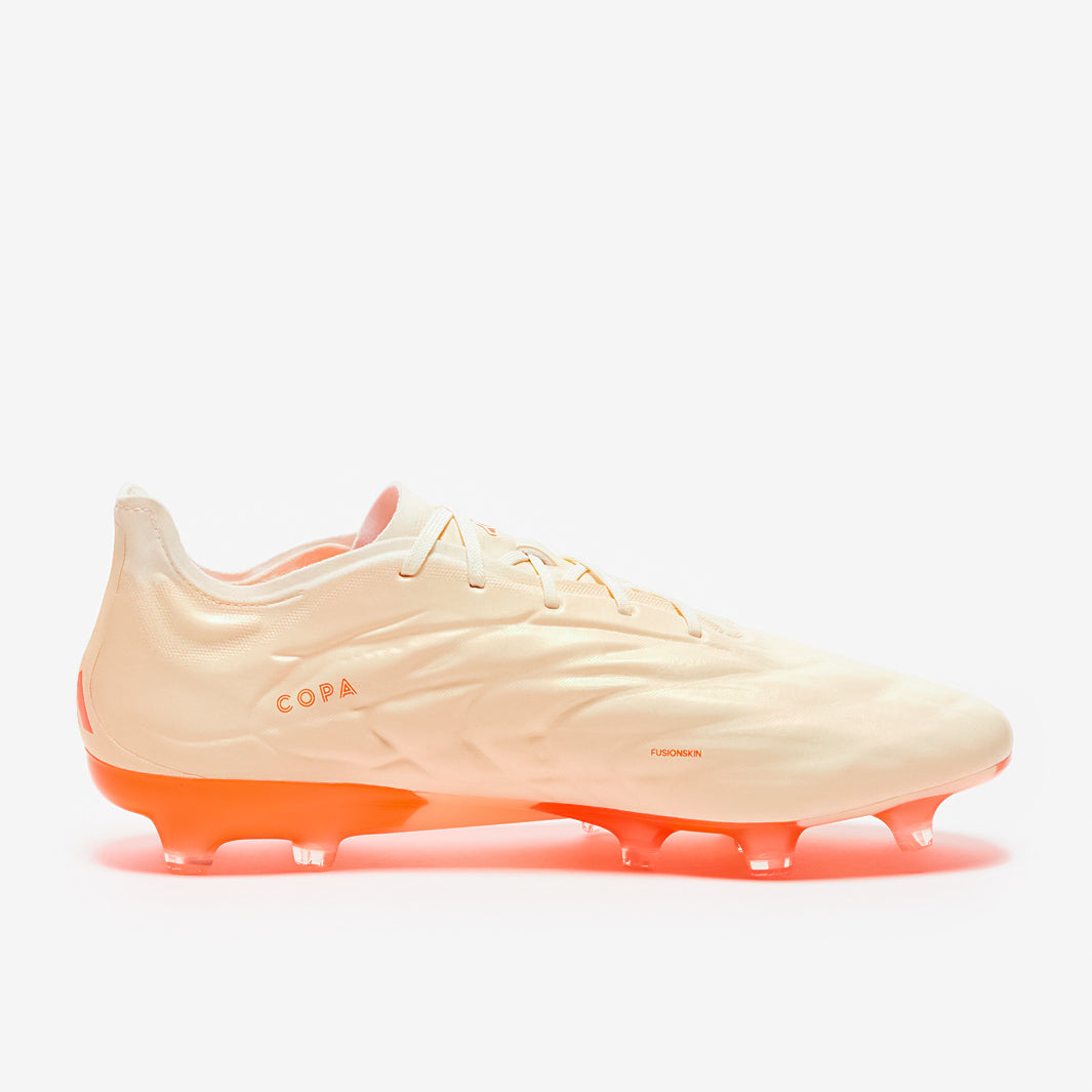 adidas Copa Pure.1 FG - Off White/Team Solar Orange/Off White